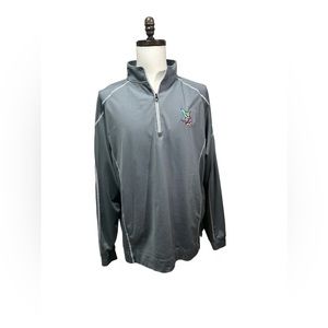 FootJoy Men's Quarter Zip Jacket Gray Size XL Golf  Tinker Bell Disney